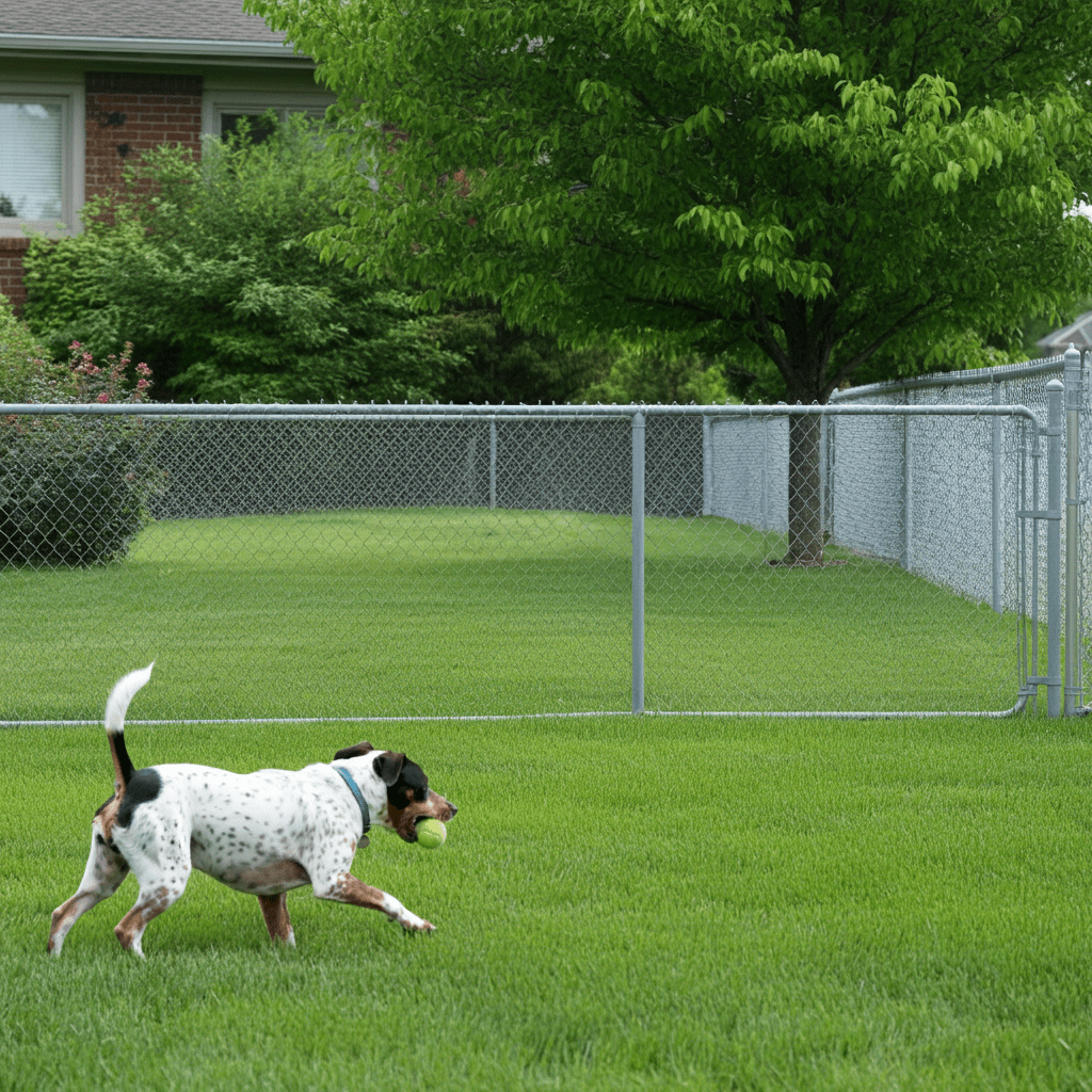 Chain Link Dog Run Fence St. Louis MO