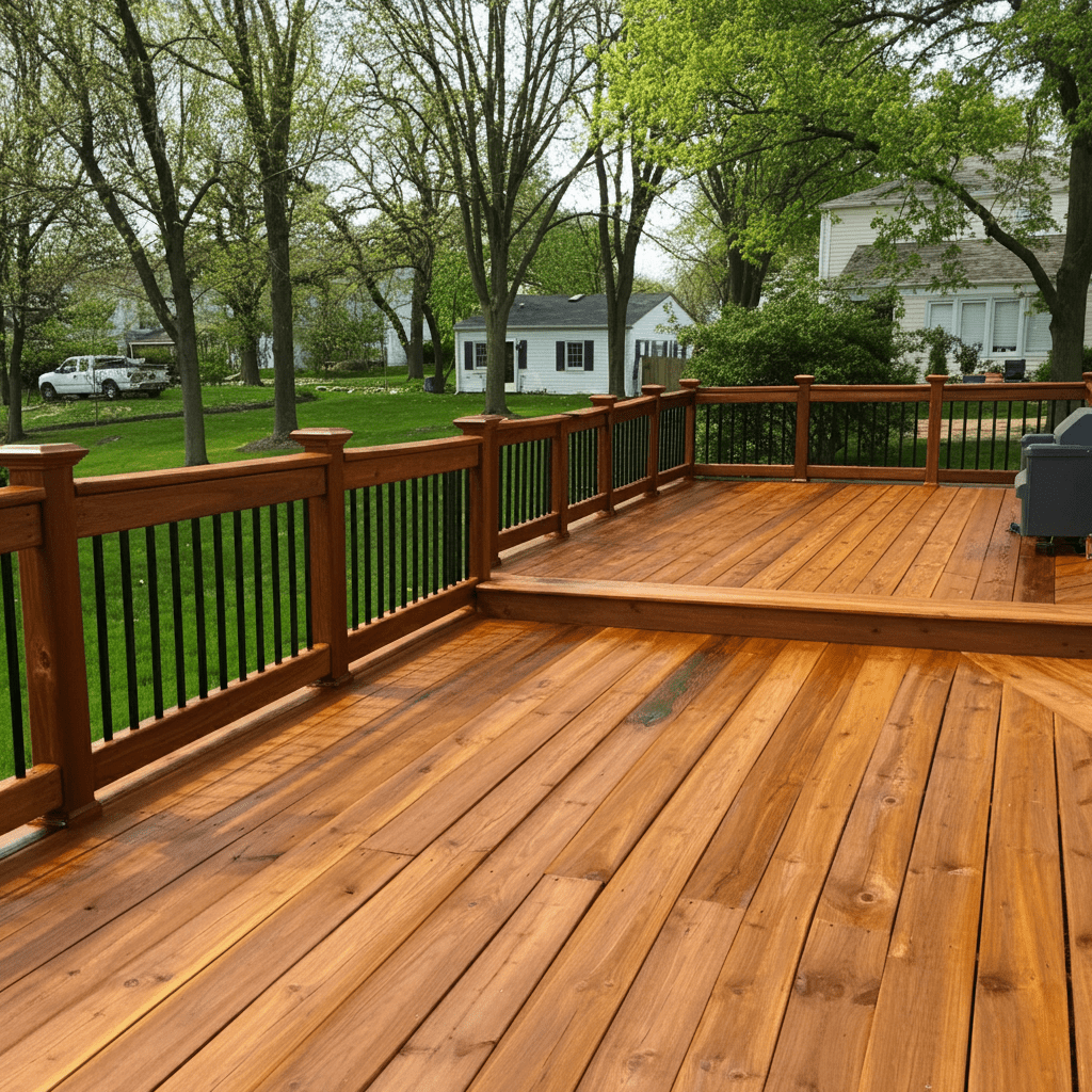 Deck Staining St. Louis MO