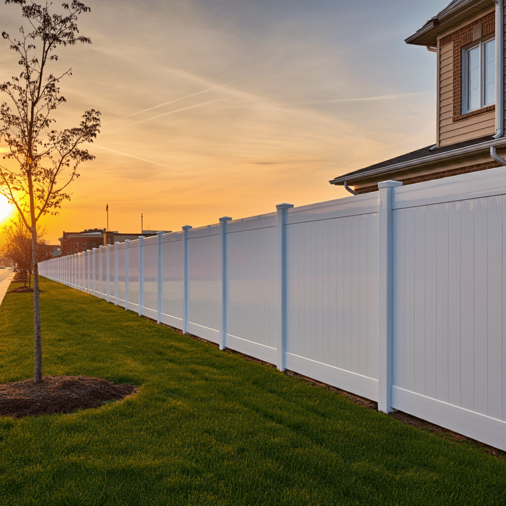 St. Louis MO Vinyl Fence