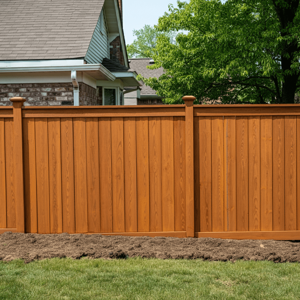 Stained Fence St. Louis MO