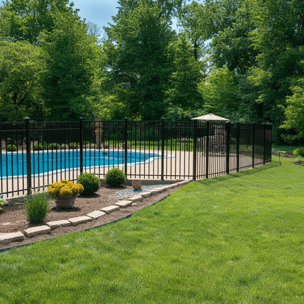 Swimming Pool Fence Builder St. Louis MO