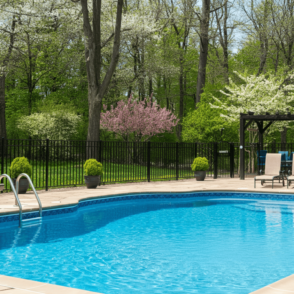 Wrought Iron Pool Fencing St. Louis MO